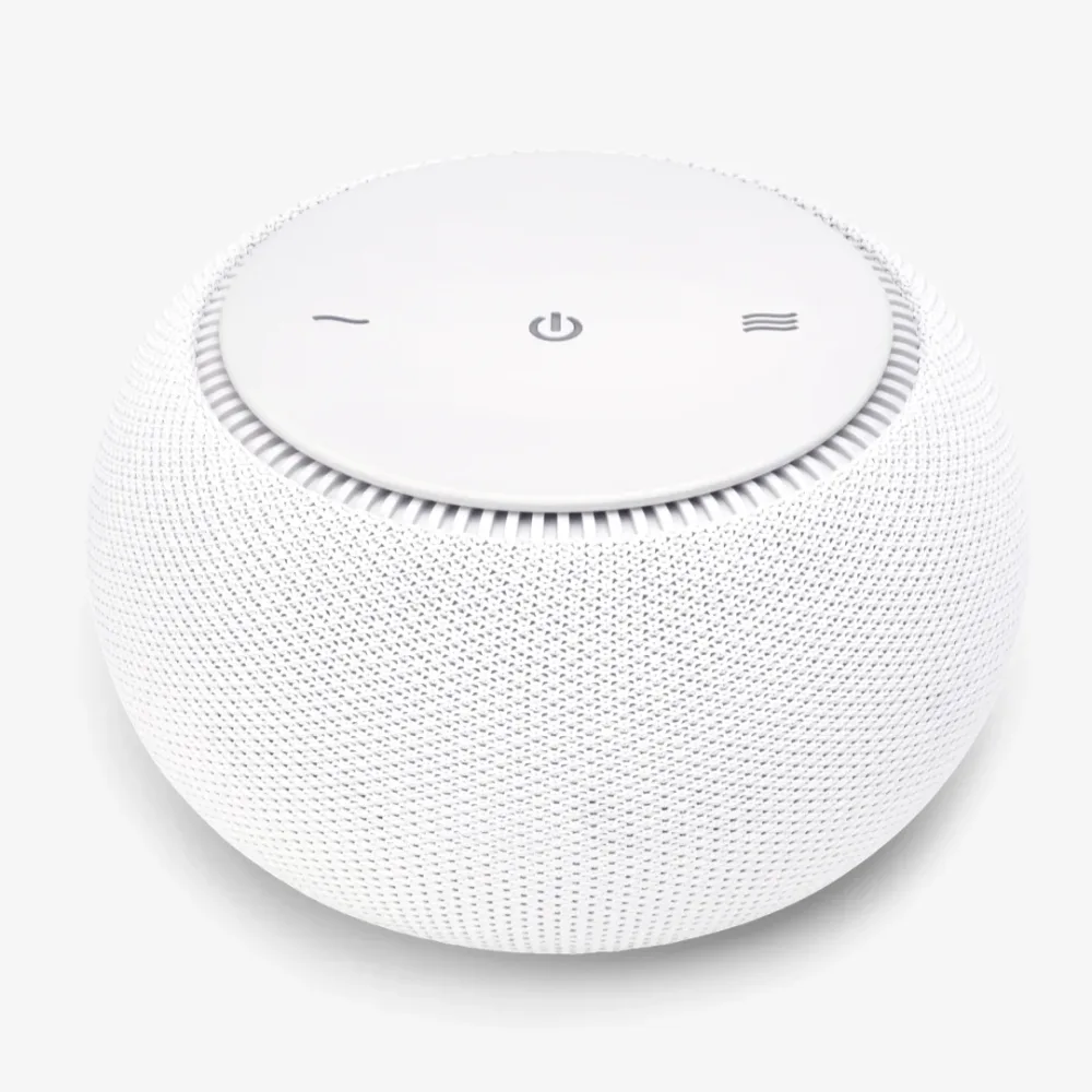 SNOOZ Pro White Noise Machine with Travel Case, Cotton